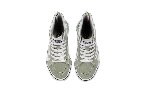 Кроссовки sk8-hi zip shoes 'olive' Vans, зеленый — фото 4