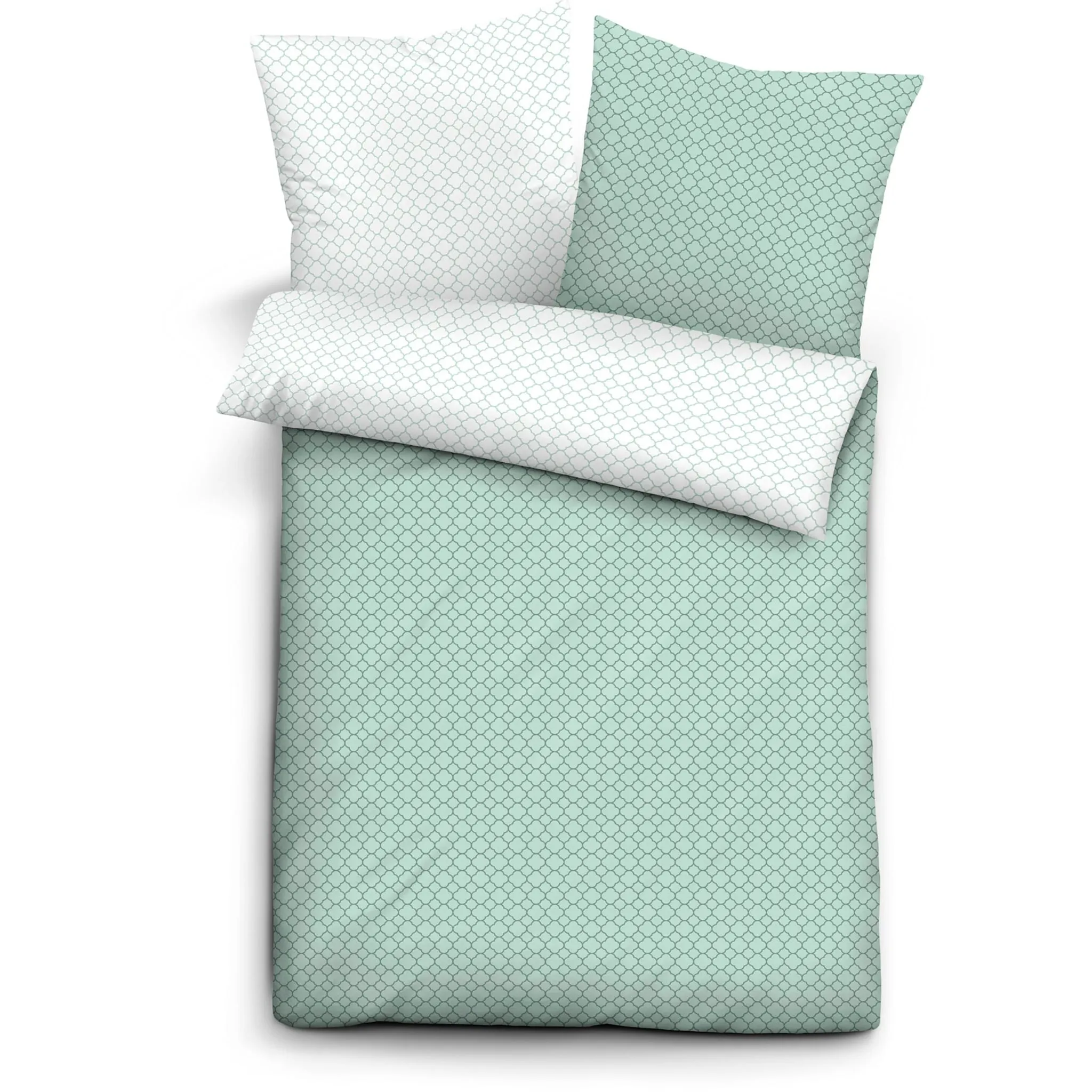 

Постельное белье Biberna, (1 шт.), цвет mint