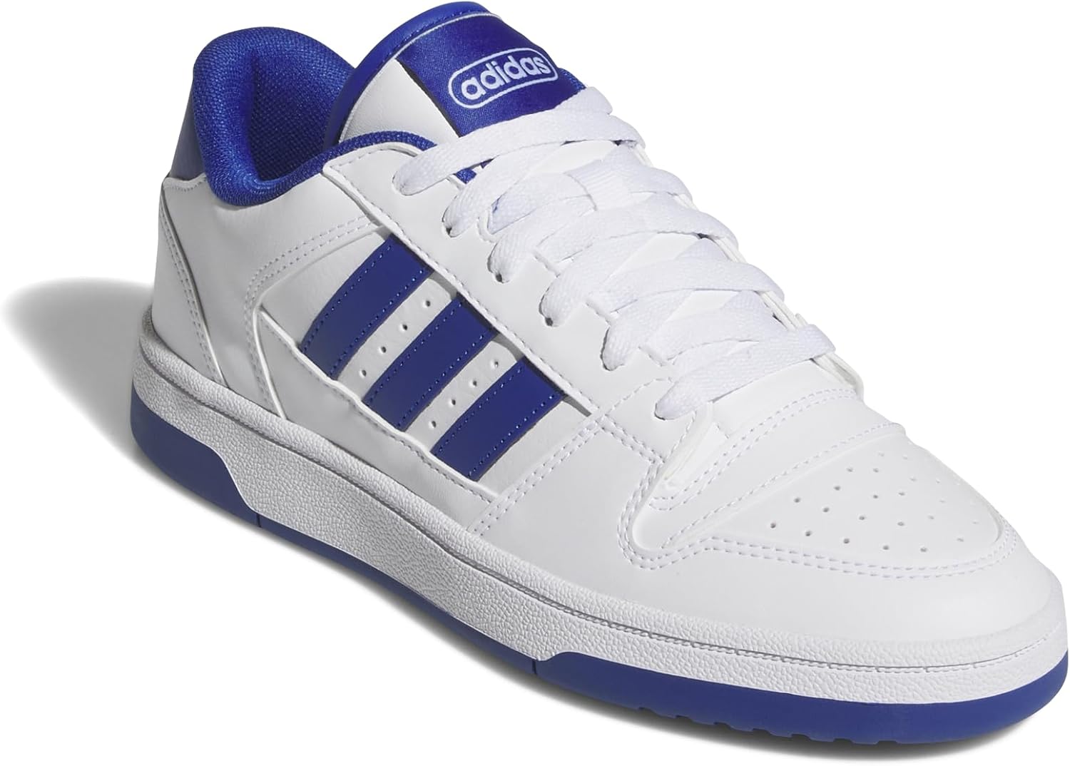 Кроссовки Adidas Унисекс-Взрослые Break Start, белый/синий/темно-синий — фото 4