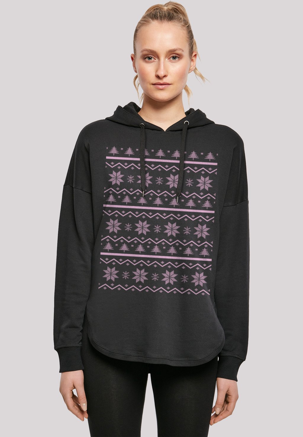 

Толстовка SCANDINAVIAN MUSTER WEIHNACHTEN F4NT4STIC, черный