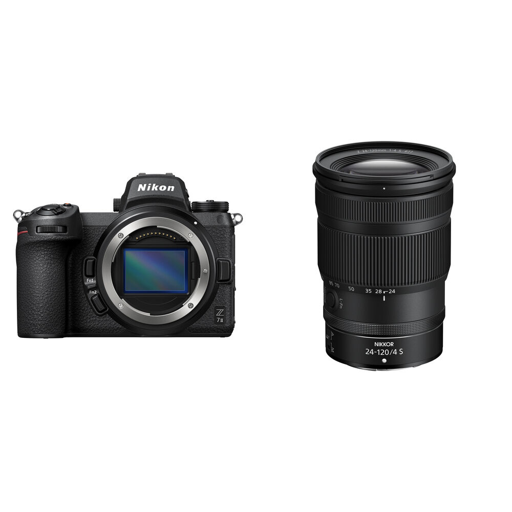 

Беззеркальная камера Nikon Z7 II Mirrorless Camera with 24-120mm f/4 Lens Kit
