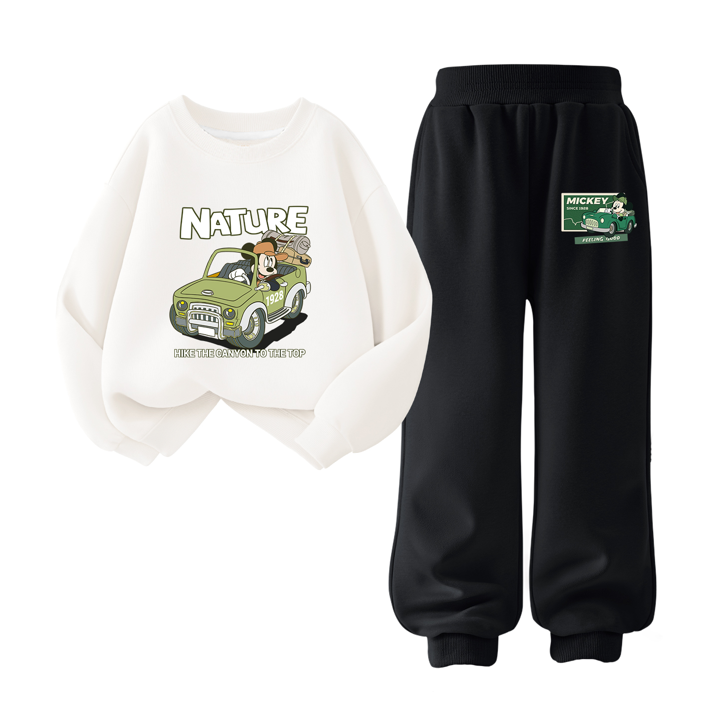 

Детская повседневная спортивная одежда Disney, белый