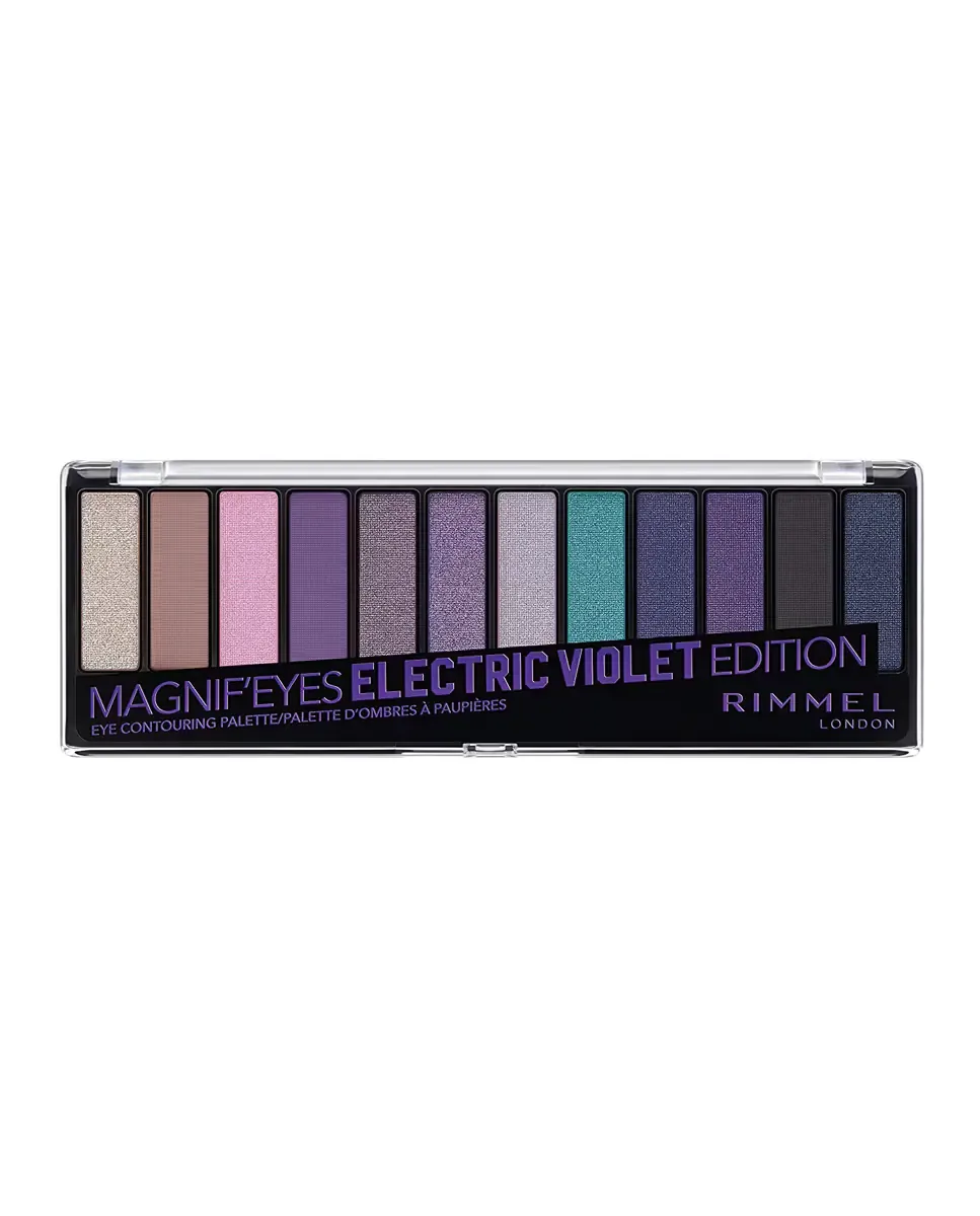 Палетка теней для век Magnif'Eyes Electric Violet Edition Rimmel