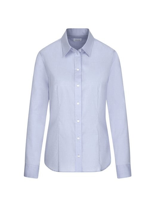 

Однотонная блузка-рубашка Seidensticker, синий