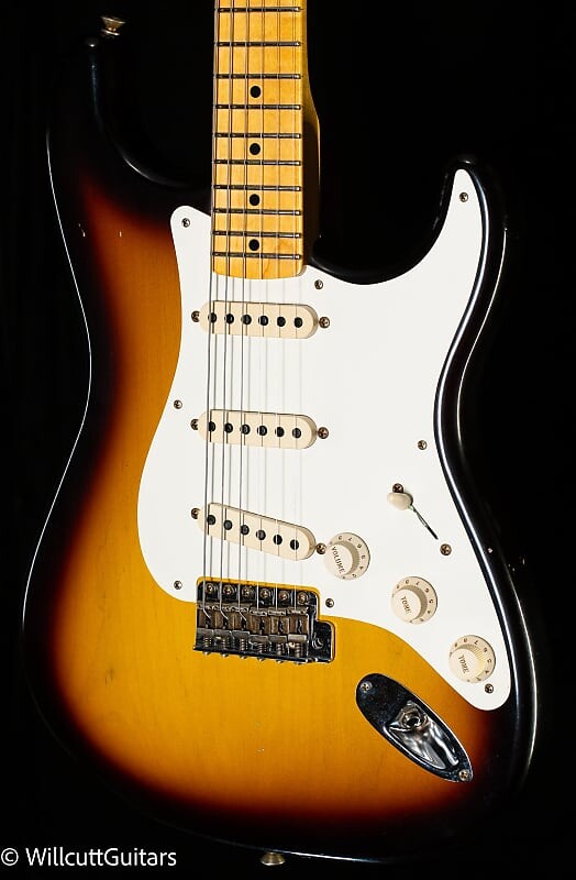 

Электрогитара Fender Custom Shop Willcutt True '57 Stratocaster Journeyman Relic 2-Tone Sunburst 65 C