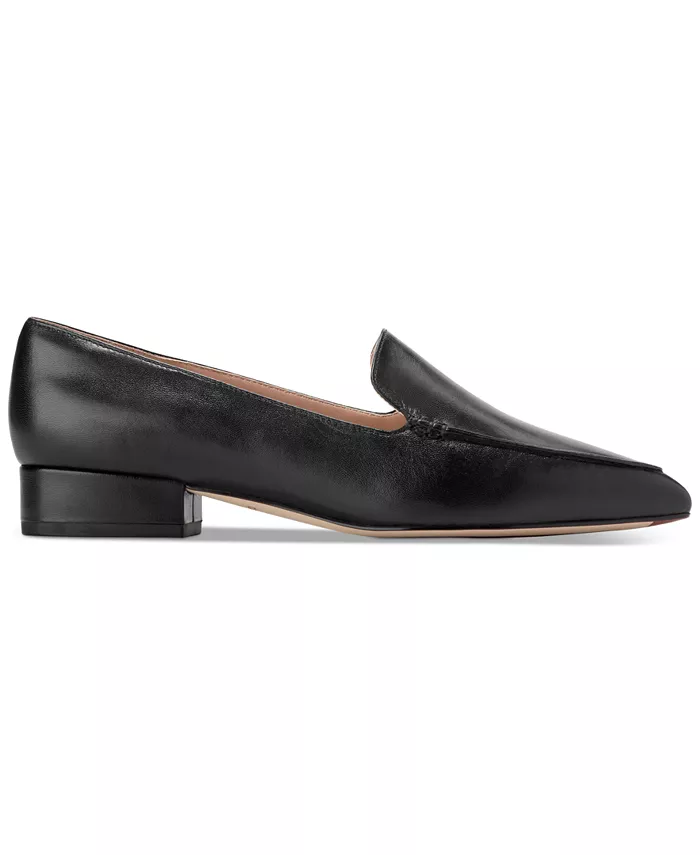 Женские лоферы Valantina с заостренным носком и устойчивым каблуком Cole Haan, черный — фото 2