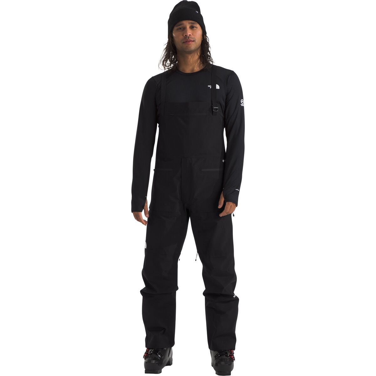 

Брюки Summit Verbier GTX с подтяжками The North Face, черный
