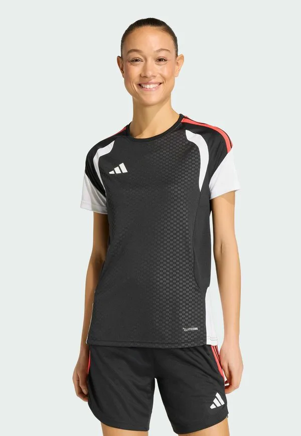 

Игровая футболка tiro 26 для тренировок и соревнований. Adidas Performance, Black Semi Lucid Red, Черный, Игровая футболка tiro 26 для тренировок и соревнований. Adidas Performance, Black Semi Lucid Red