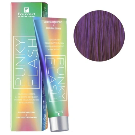 

Фиолетовая краска для волос Punky Flash - 100 мл Fauvert