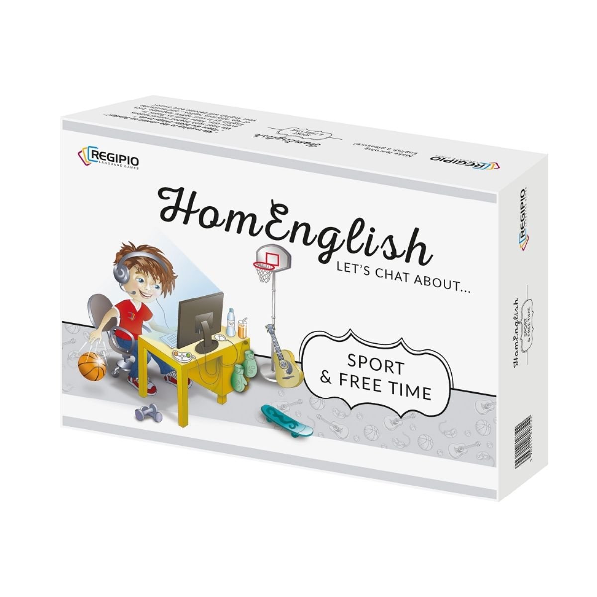 

Homeenglish Давайте поговорим о спорте Свободное время, обучающая игра,Regipio