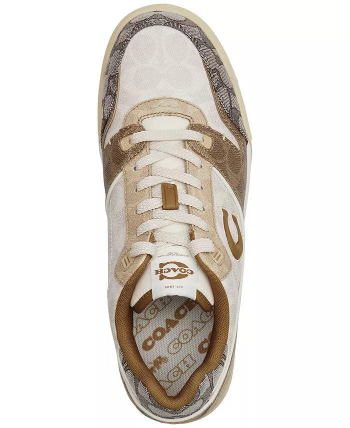 Мужские кроссовки Mixed Signature Soho с круглым носком Coach, мультиколор — фото 4