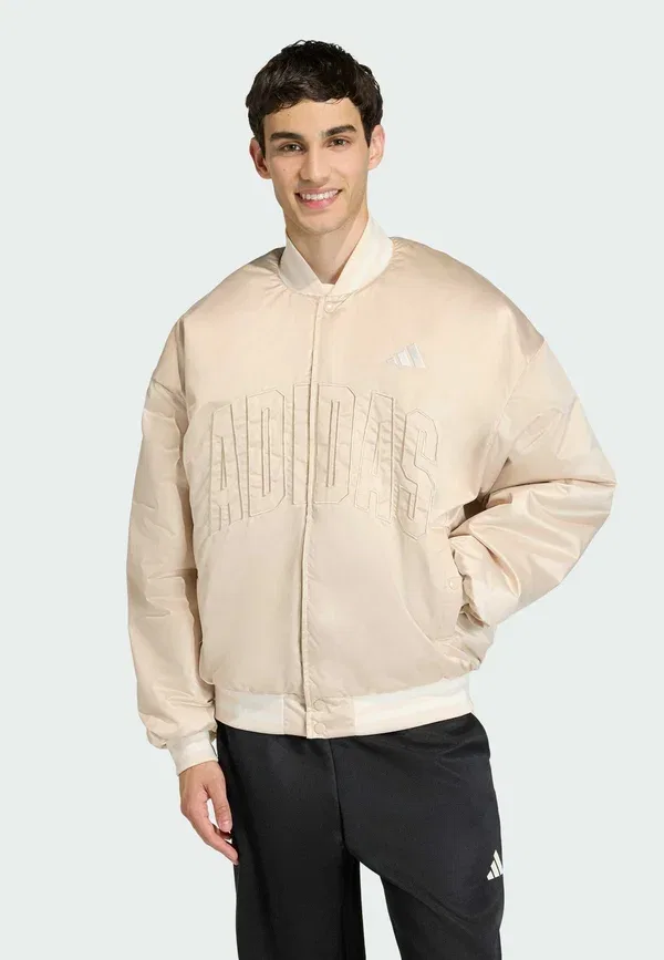 Куртка-бомбер Adidas Sportswear, кристальный лен
