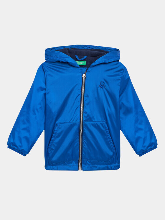 

Пуховик стандартного кроя United Colors Of Benetton, синий