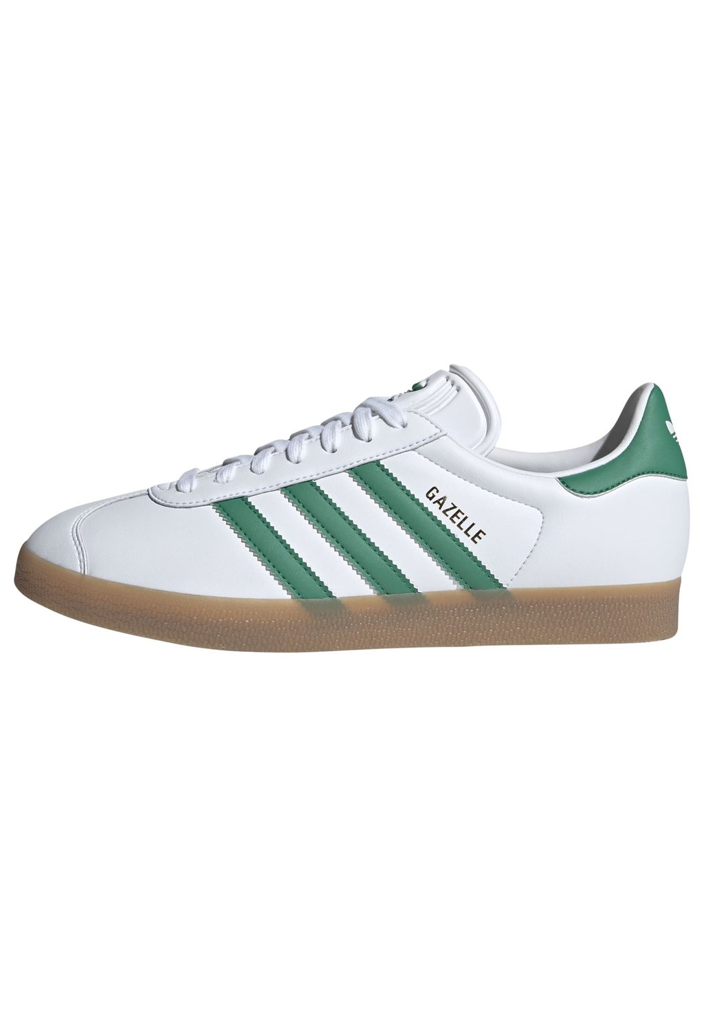 

Низкие кроссовки Gazelle adidas Originals, цвет ftwr white bold green gold met.