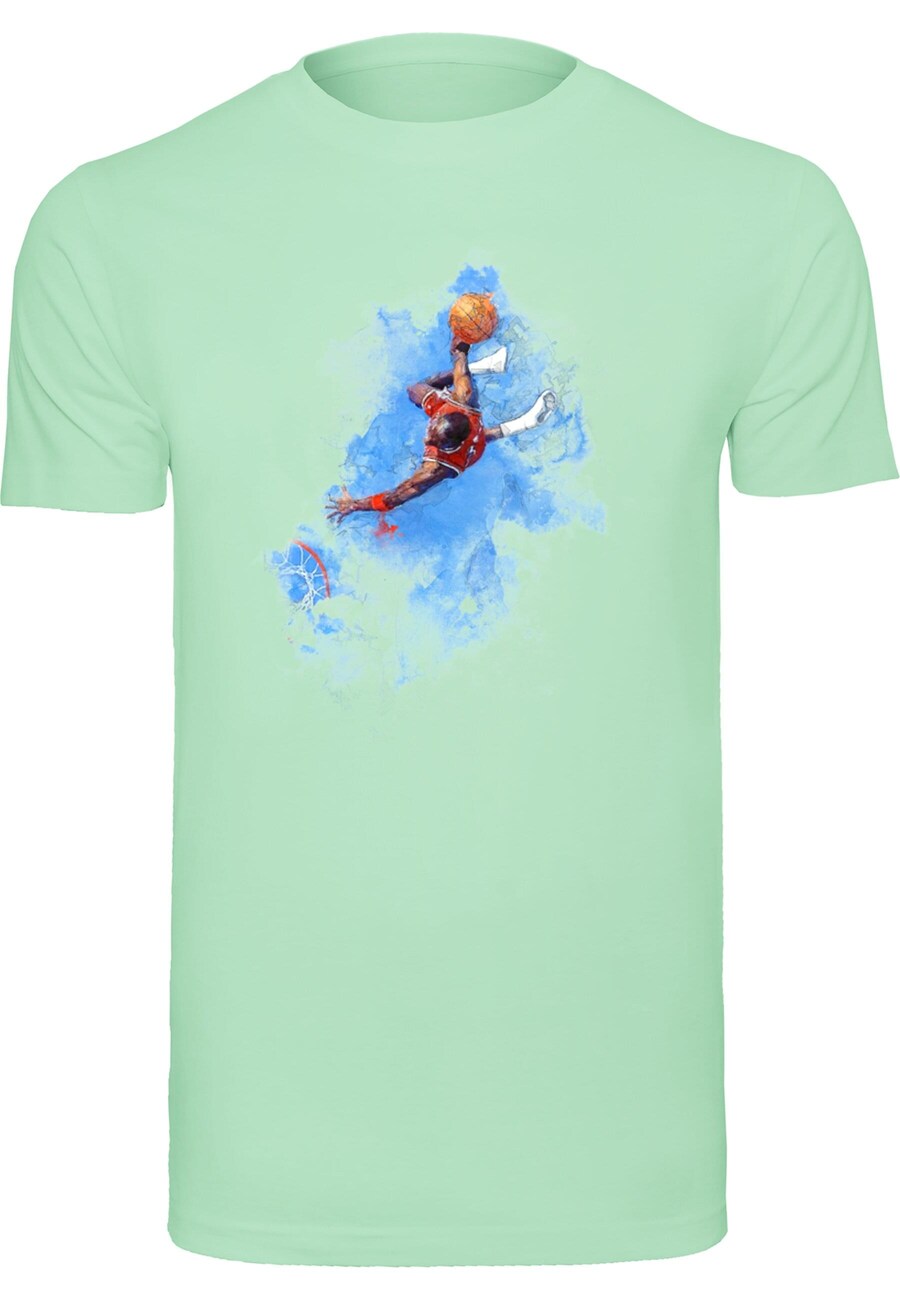 

Рубашка Mister Tee Basketball Clouds, мятный