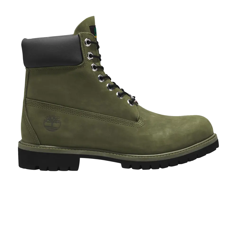 

6-дюймовый ботинок премиум-класса Timberland, зеленый