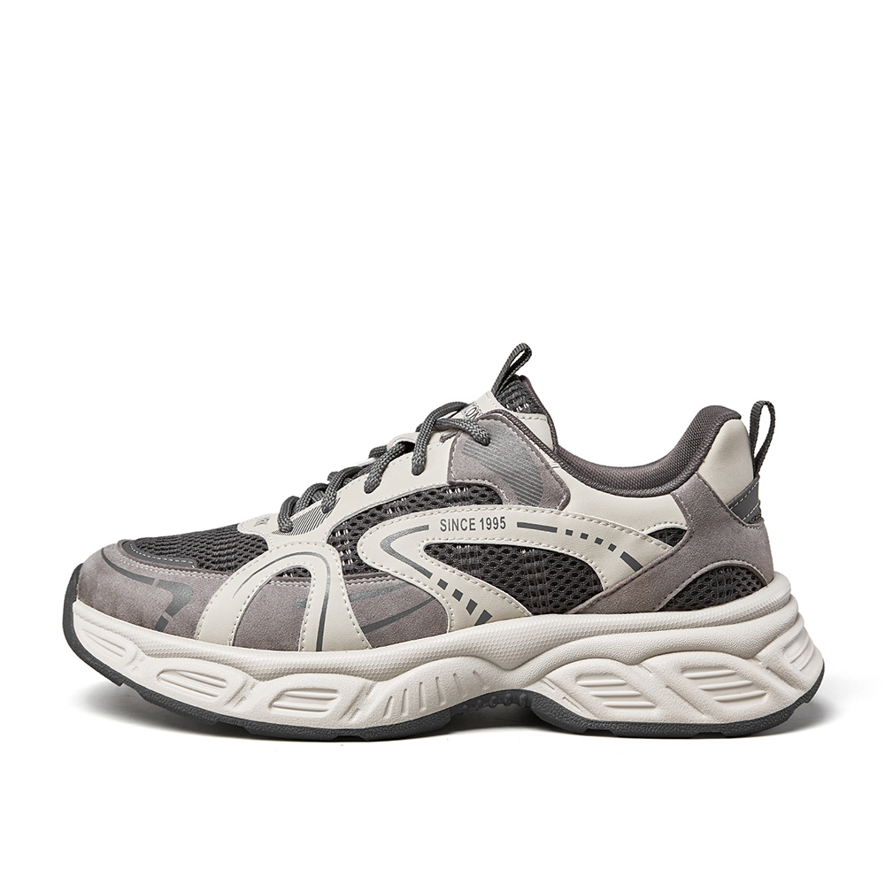 

Низкие массивные кроссовки мужские YEARCON, Gray/White