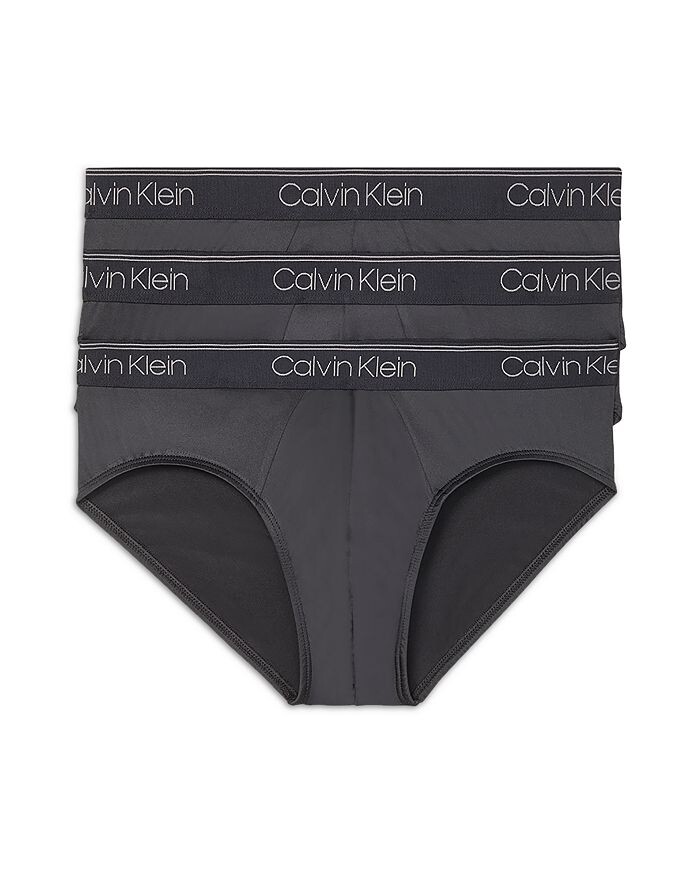 

Calvin Klein микроэластичные впитывающие трусы, упаковка из 3 шт, черный