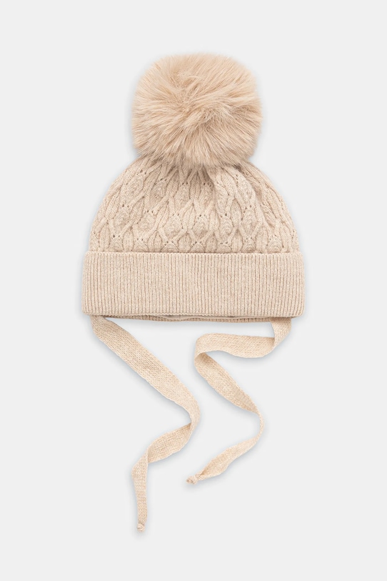 

Детская шерстяная шапка LAURINA II Jamiks, бежевый