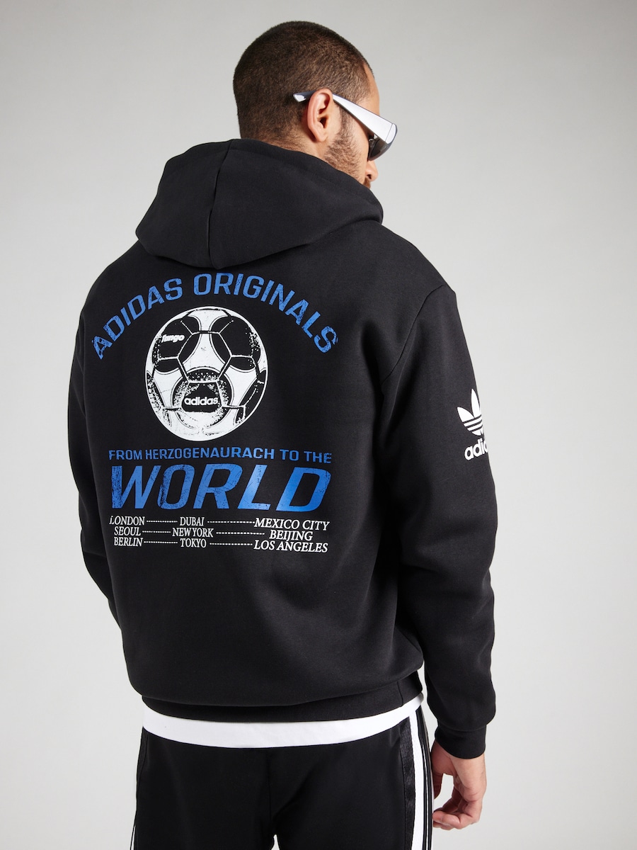 Толстовка ADIDAS ORIGINALS Graphic, черный — фото 2