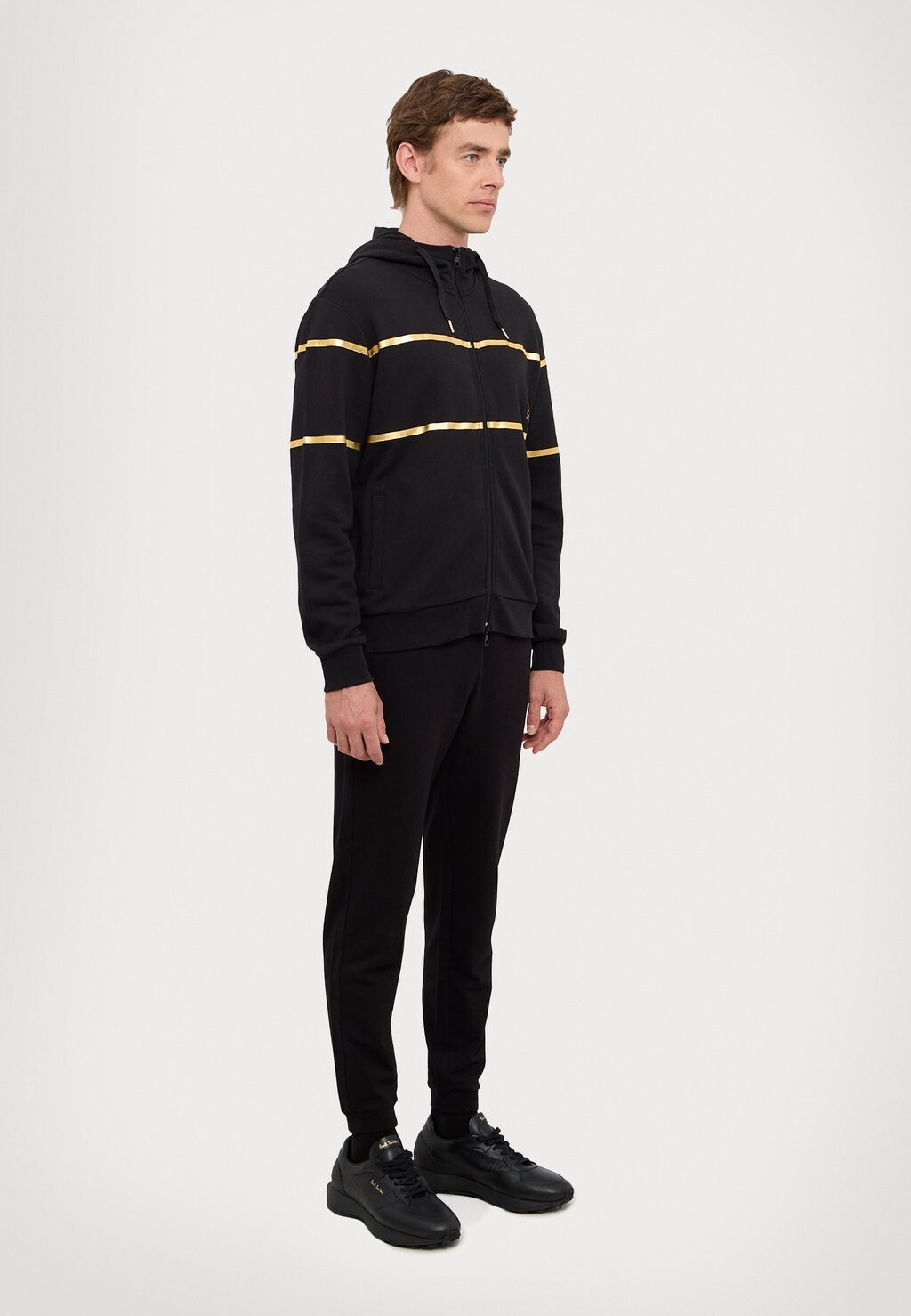 

Толстовка GRAPHIC SERIES HOODIE EA7 Emporio Armani, черный