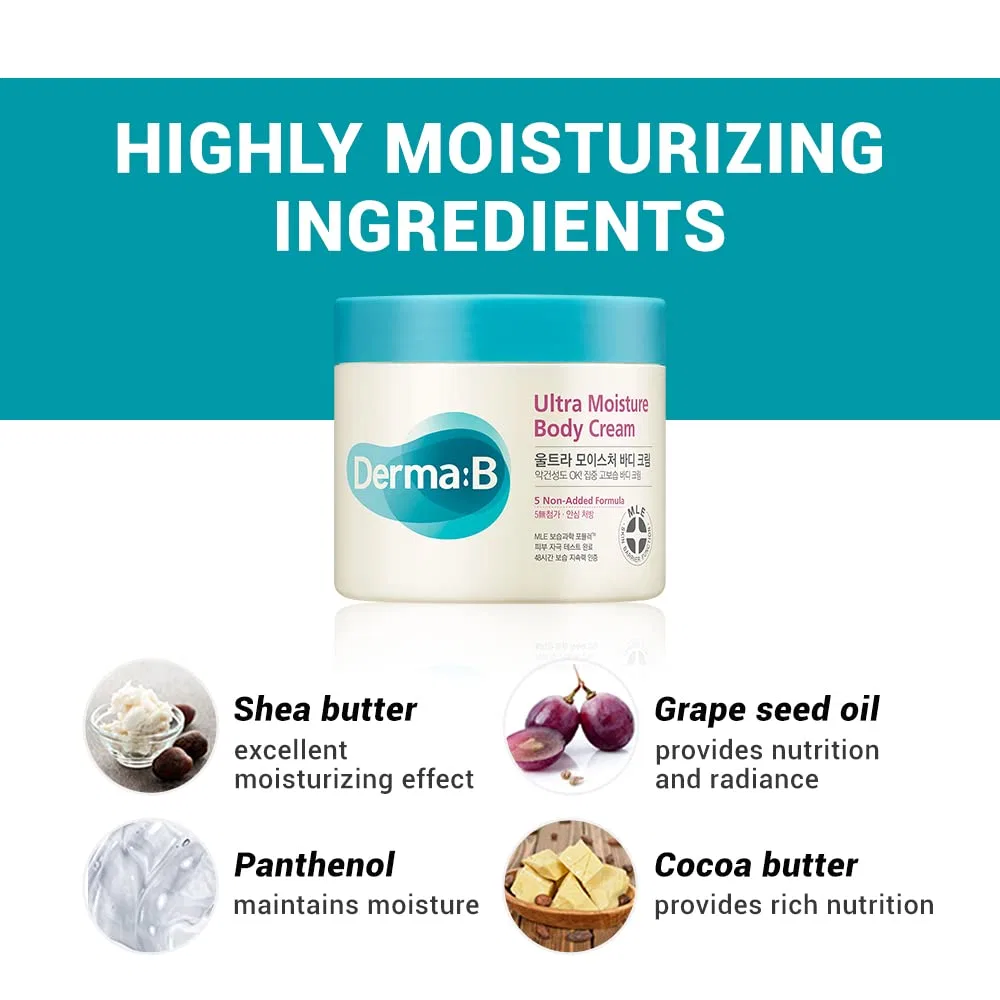 Крем для тела Derma B Ultra Moisture 430 мл Derma B — фото 3