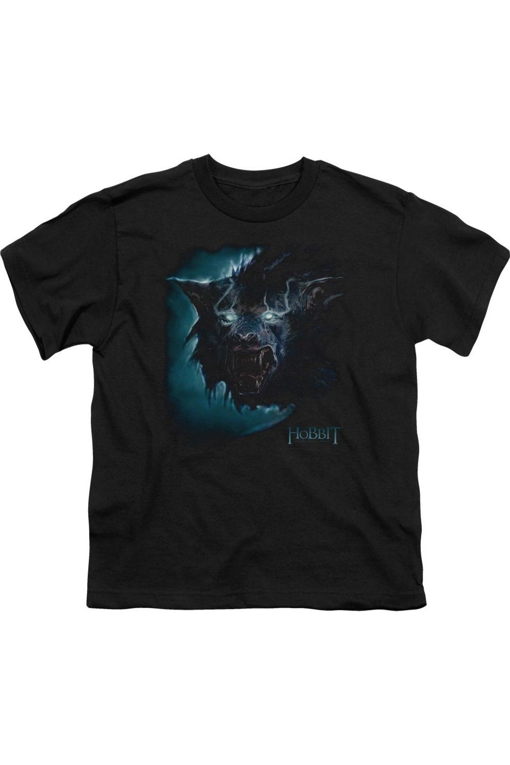 

Футболка с коротким рукавом The Hobbit Warg для детей Gildan, черный