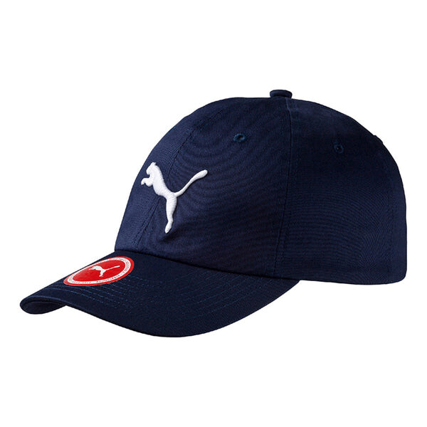 

Бейсболка essential cap 'navy white' Puma, синий
