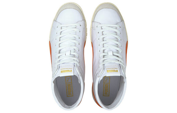 Кроссовки ralph sampson 70 mid og 'white tigerlily' Puma, белый — фото 4