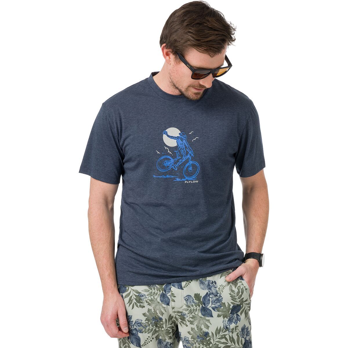 

Футболка Mtb trick Flylow, цвет night