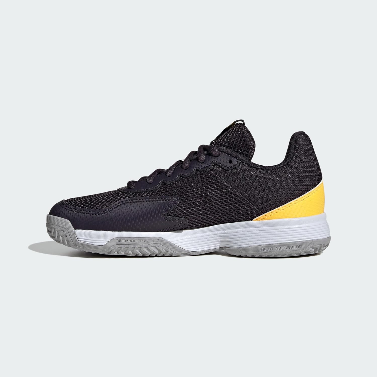 Мужские теннисные кроссовки Adidas Court Flash, белый/черный — фото 3
