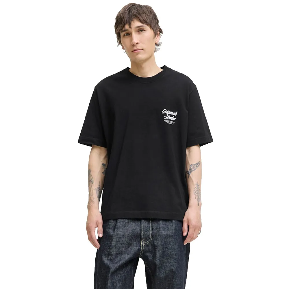 

Футболка с коротким рукавом Jack & Jones Norrebro Typo, черный