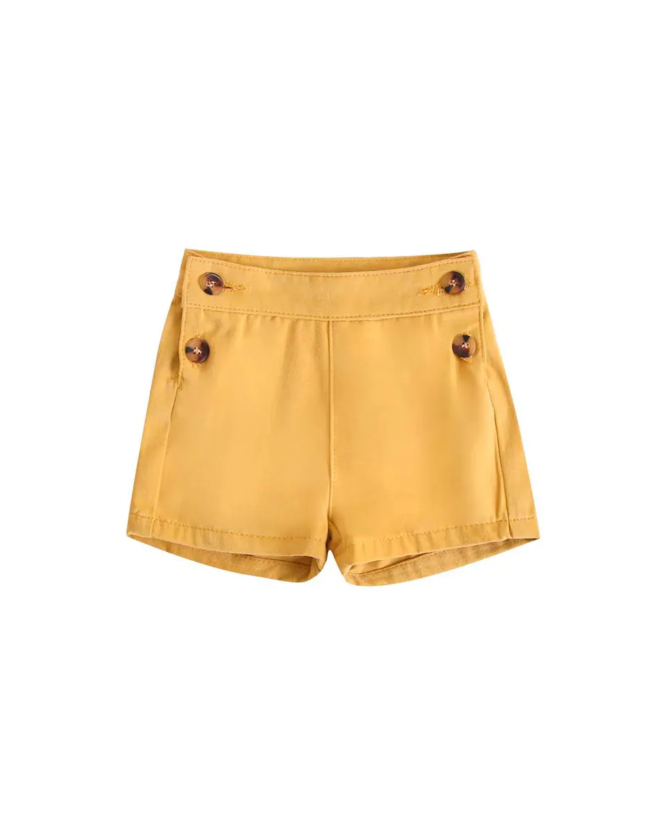 

Шорты для мальчика с боковыми пуговицами Dadati, цвет Mostaza