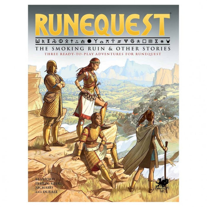 

Ролевая игра Chaosium Runequest - Adventure: The Smoking Ruin