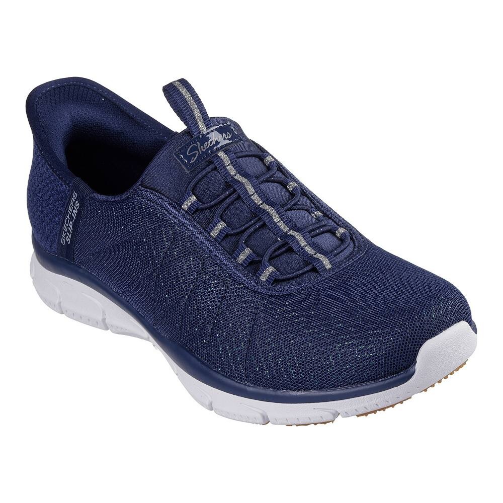 Женские туфли Skechers Hands Free Slip-ins Brilliant, темно-синий