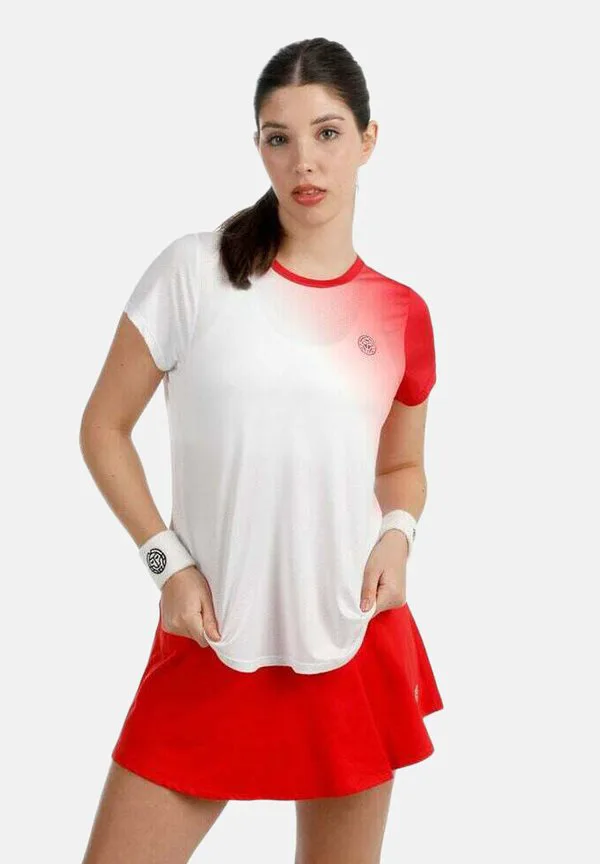 

Футболка с принтом crew fade 2.0 Bidi Badu, Red, Красный, Футболка с принтом crew fade 2.0 Bidi Badu, Red