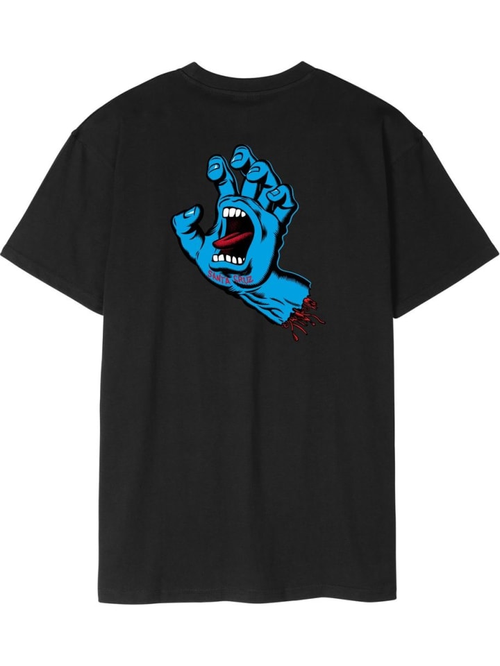 

Футболка Кричащая рука-сундук черного цвета Santa Cruz, Черный, Футболка Кричащая рука-сундук черного цвета Santa Cruz