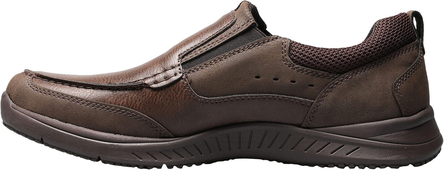 Лоферы Conway Casual Slip-On Nunn Bush, цвет Dark Brown — фото 4