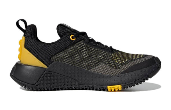 Кроссовки lego x sport pro j 'black equipment yellow' Adidas, черный — фото 2