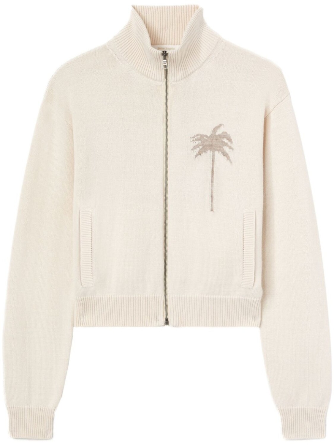 

Palm Angels спортивный топ с узором, нейтральный