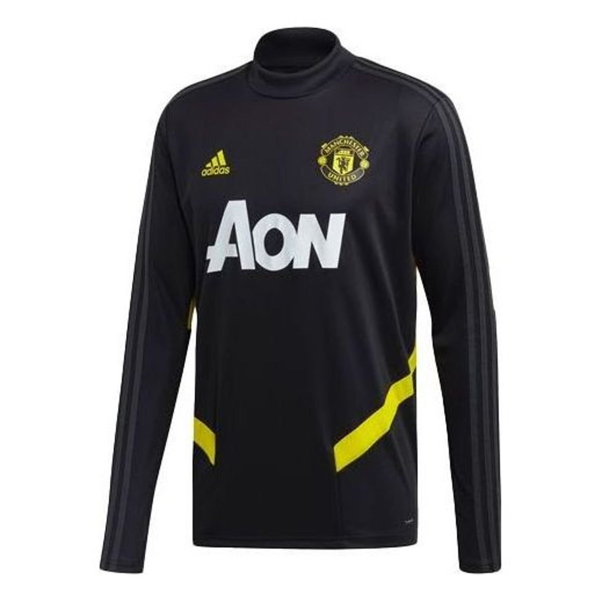 

Спортивный топ adidas Manchester United Training Top 'Black Yellow' DX9037, черный