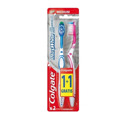 

Зубная щетка Max White Medium — разные цвета, Colgate