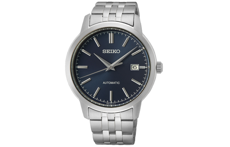 

SEIKO Часы Automatic Mechanical Movement Stainless Steel Strap Watch Men's Watch Blue Dial SRPH87K1, Blue Dial