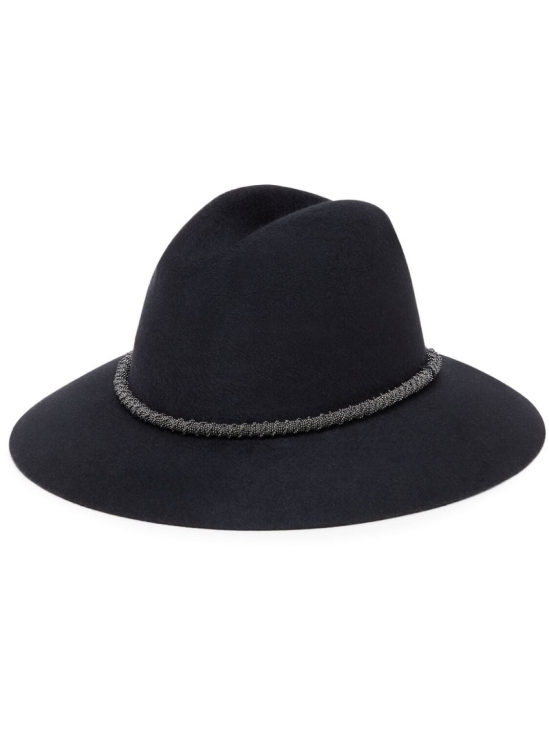 

Brunello Cucinelli шерстяная фетровая шляпа, черный