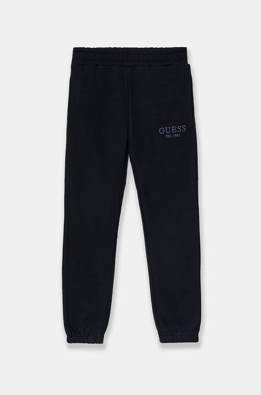 

Спортивные брюки Guess для мальчика/девочки из хлопка, темно-синий