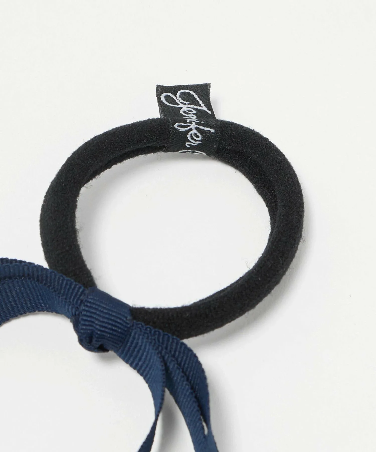 Лента для хвостика/резинка для волос United Arrows, NAVY — фото 4