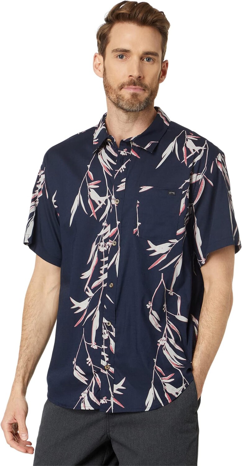 

Рубашка Billabong Sundays Short Sleeve Woven, цвет Night