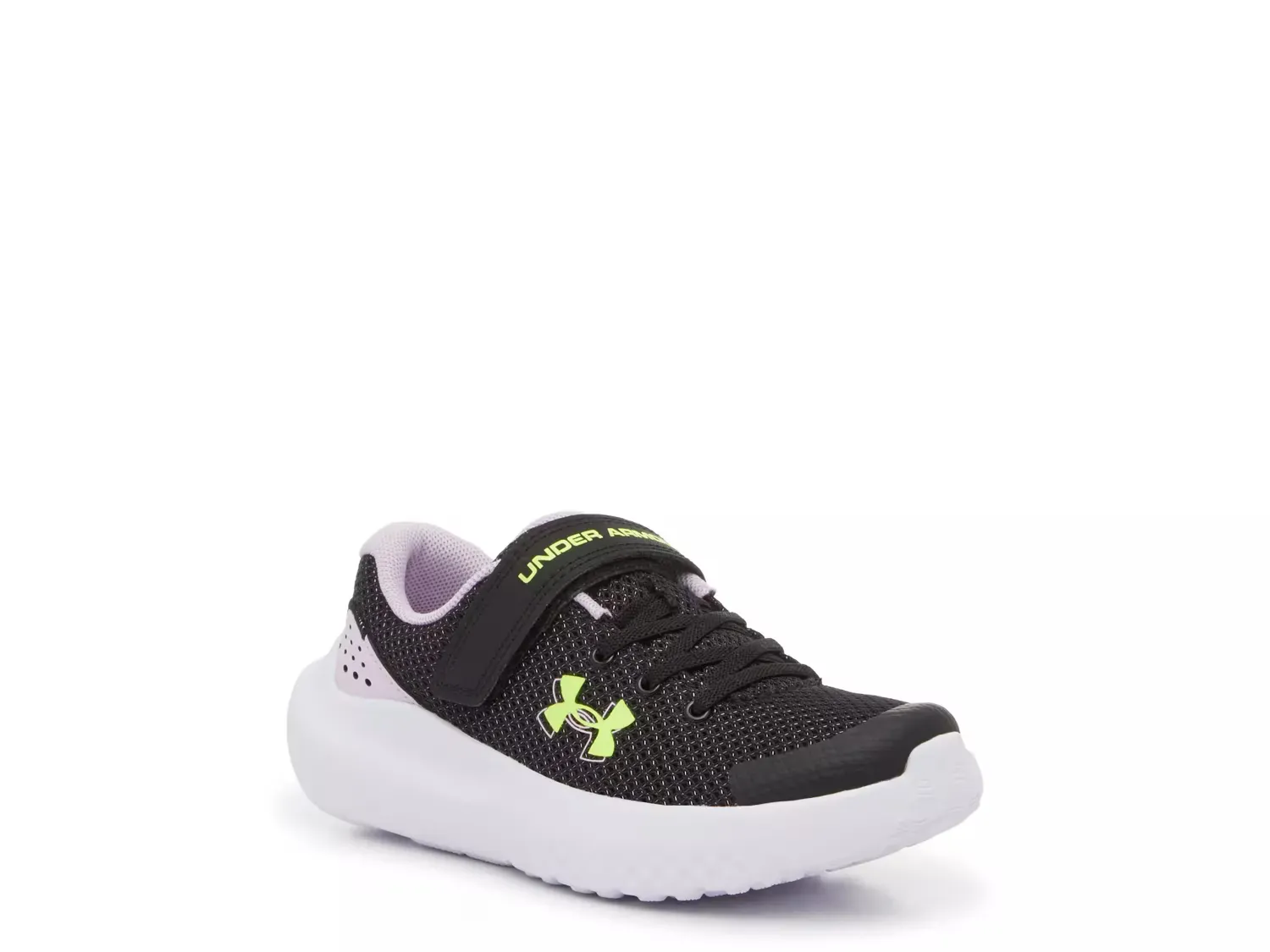

Кроссовки Surge 4 — детские Under Armour, Black/Light Purple