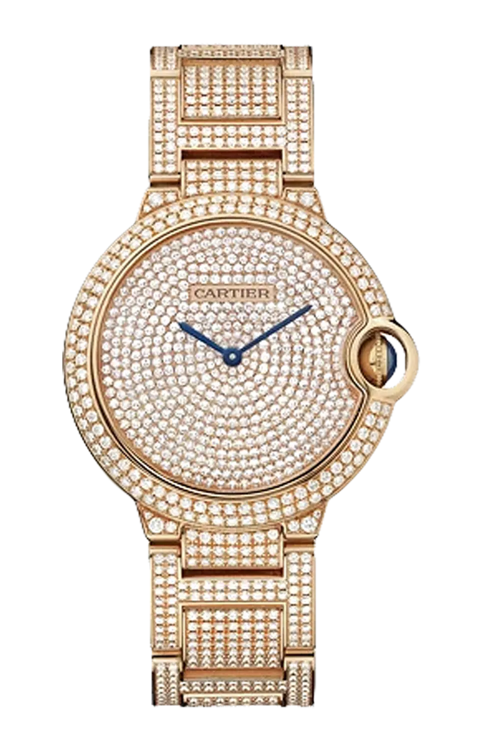 

Часы ballon bleu de brilliant paved Cartier