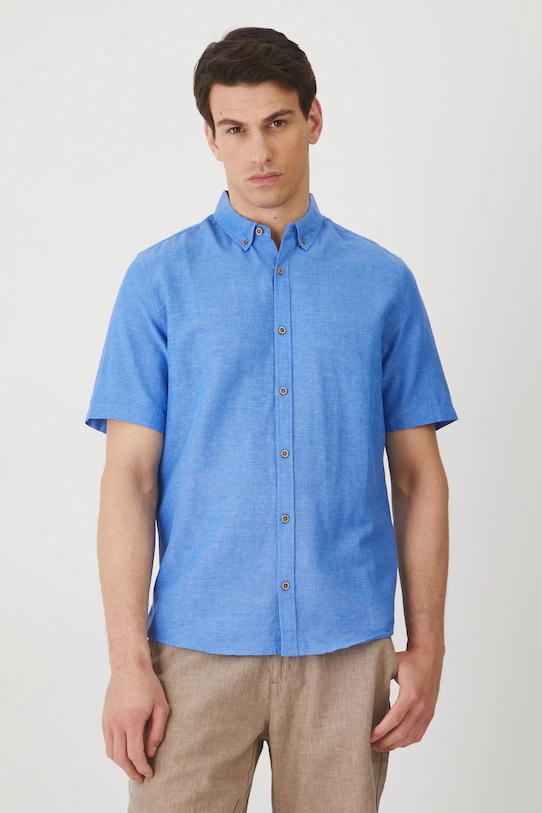 

Льняная рубашка Medicine, синий